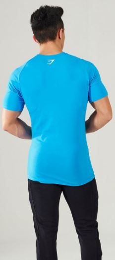 Gymshark Apollo T-Shirt - Blue —