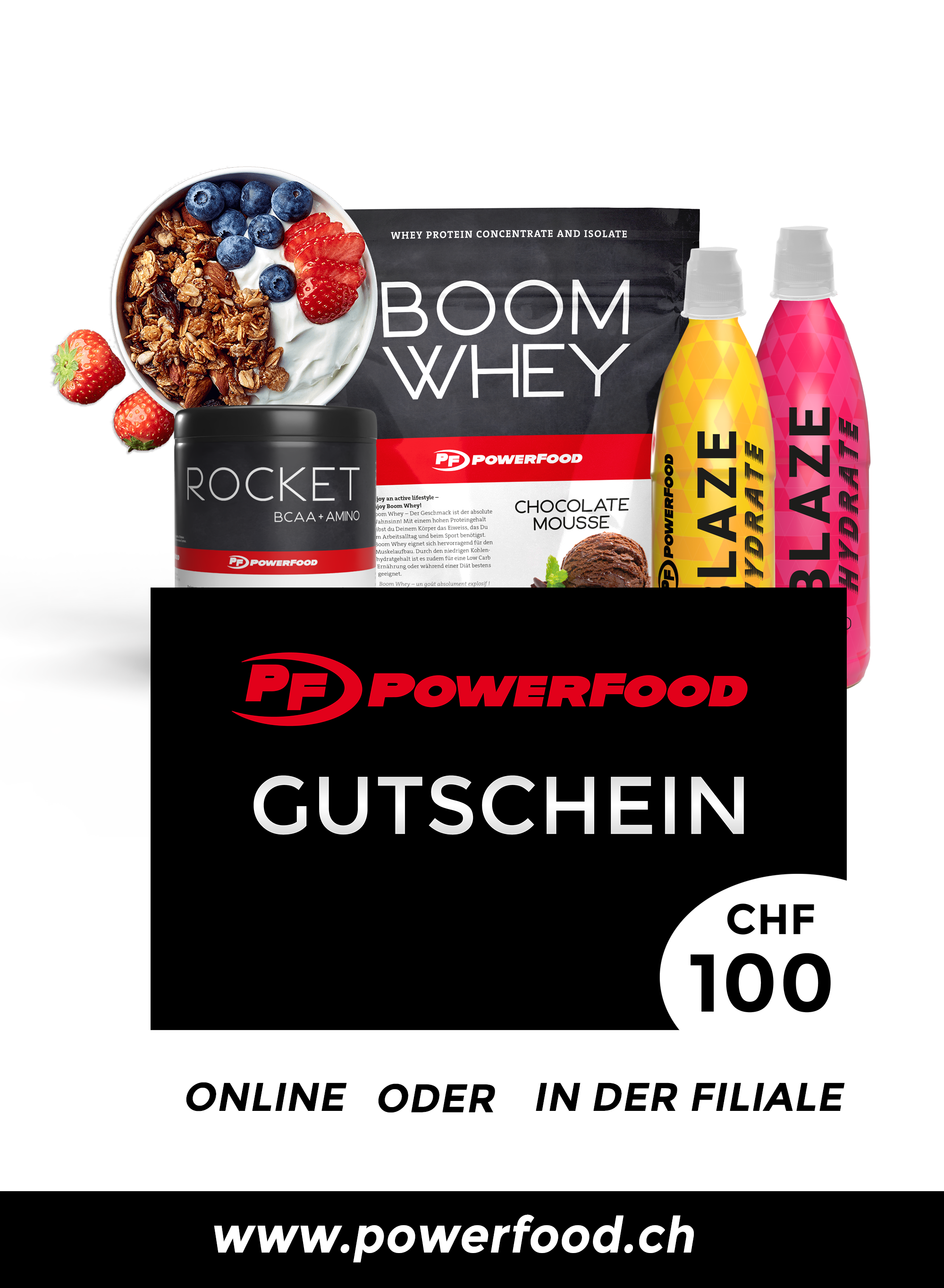 Geschenk Gutschein CHF 100.- DEUTSCH