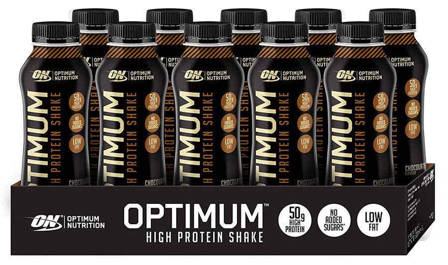 Optimum Nutrition High Protein Shake (10 x 500ml)