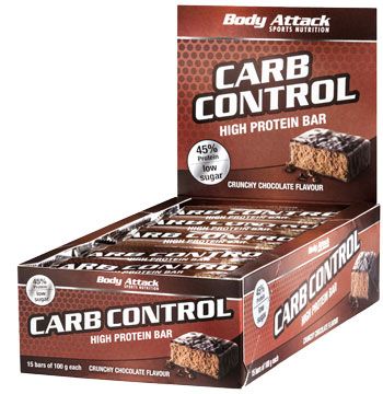 Body Attack Carb Control (15x100g Riegel)