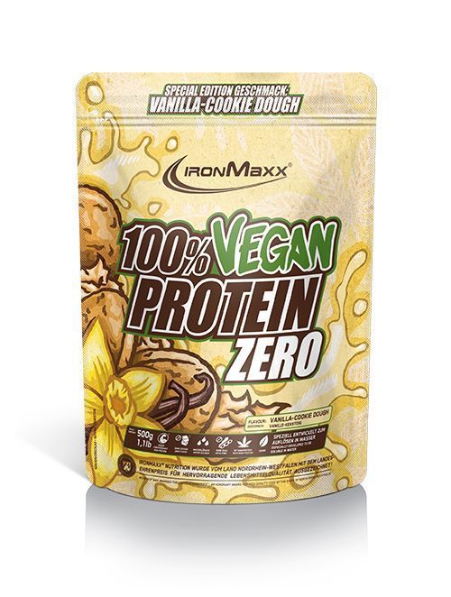 IronMaxx 100% Vegan Protein Zero (500g Beutel)