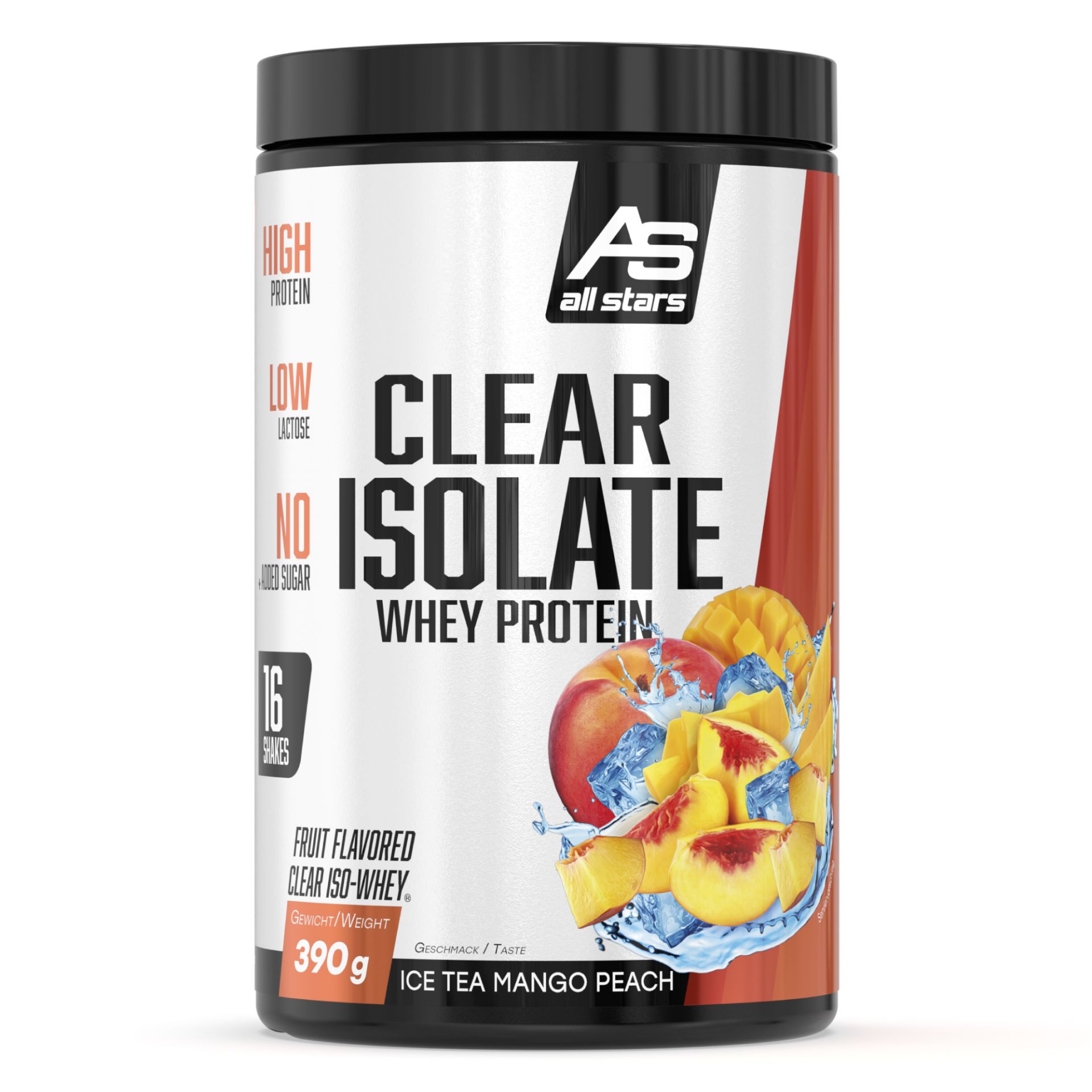 All Stars Clear Isolate Whey Protein (390g Dose)