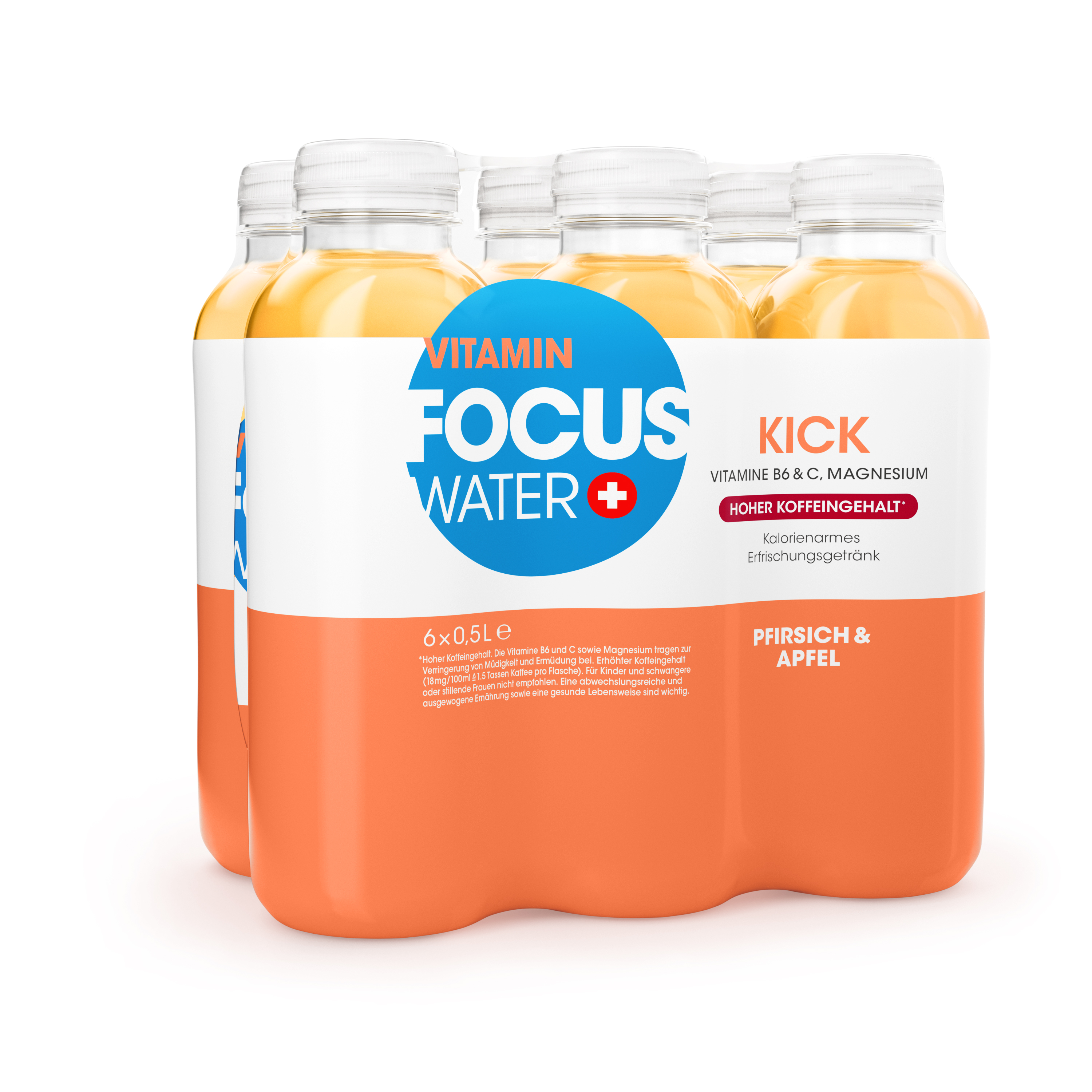 FOCUS WATER KICK (6 x 500ml)