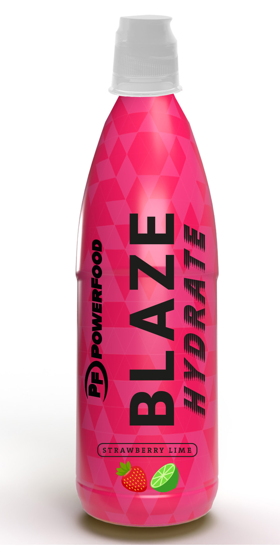 PowerFood BLAZE Hydrate (500ml) | Strawberry-Lime | 8521-21