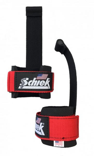 Schiek Deluxe Lifting Straps 1000-DLS RED