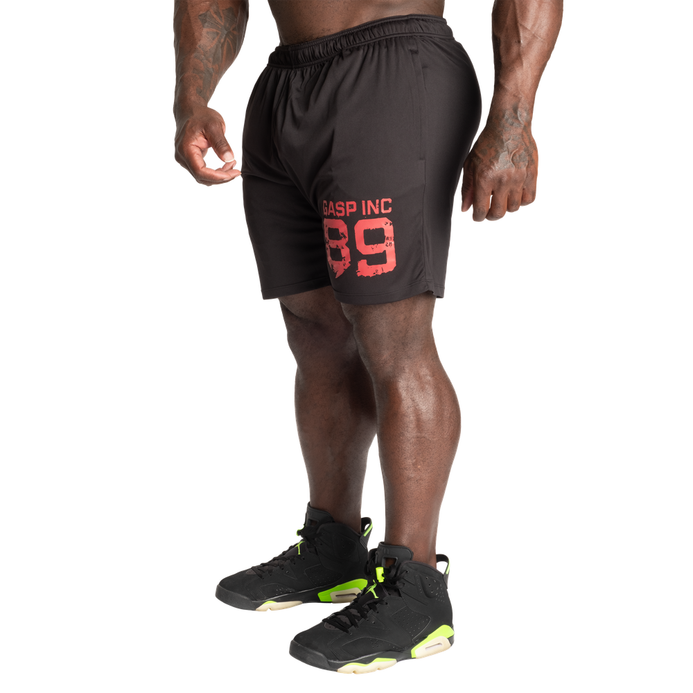 GASP 89 Dynamic Shorts - Black/Red