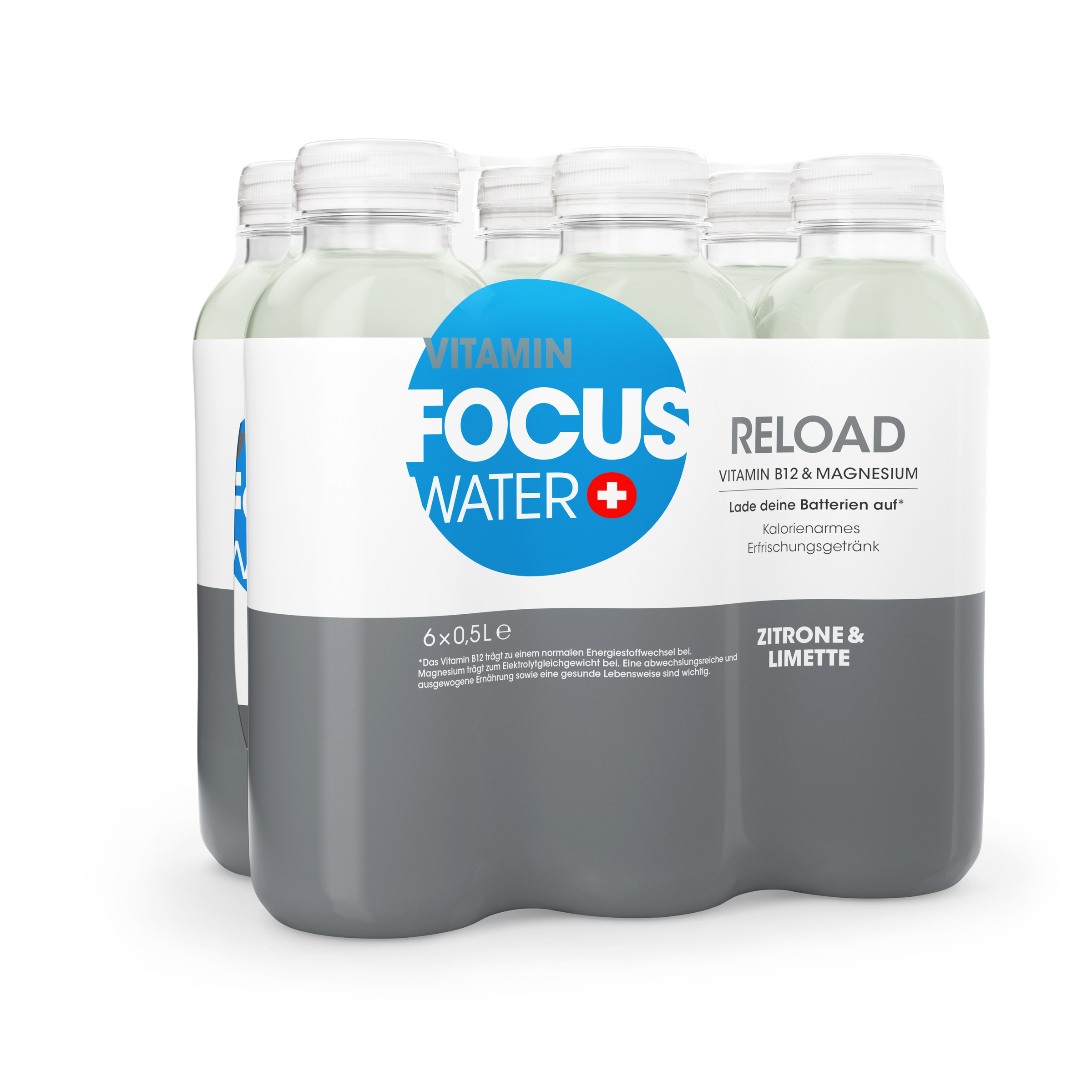 Focus Water Reload (6 x 500ml)