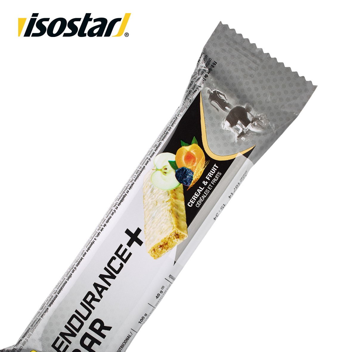 Isostar Endurance+ Riegel (30 X 40g) | Getreide Früchte | 7410-22