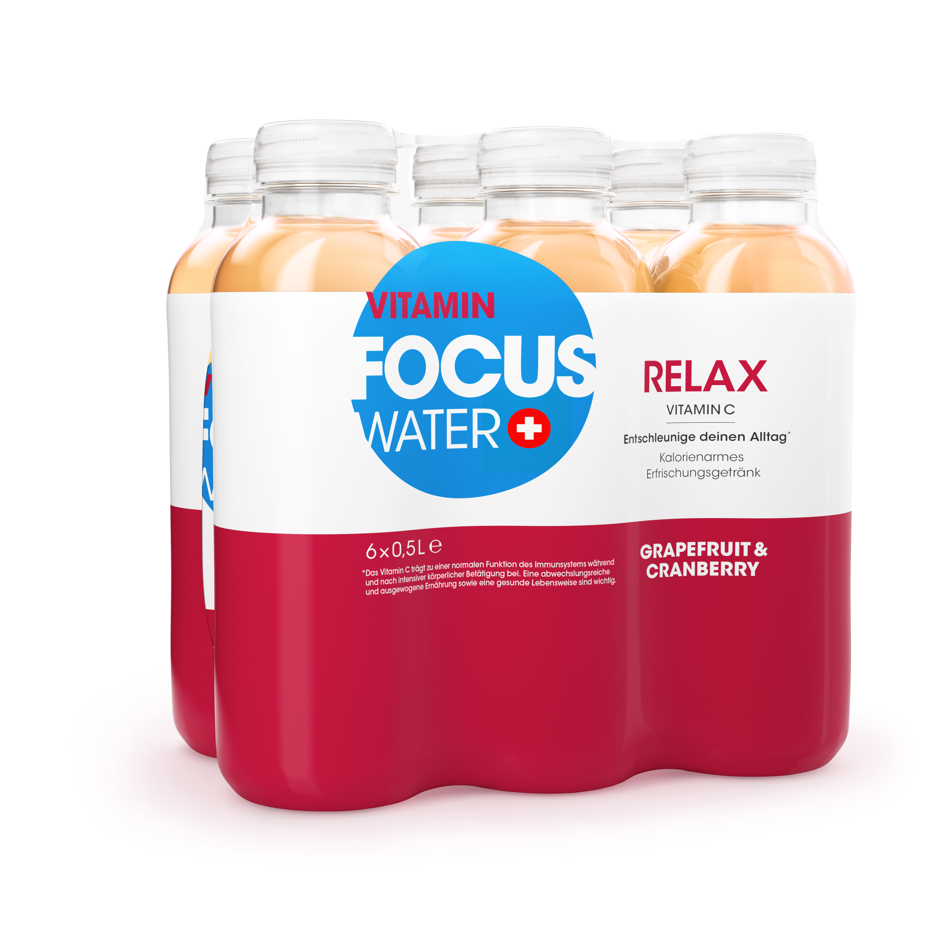 FOCUS WATER RELAX (12 x 500ml)