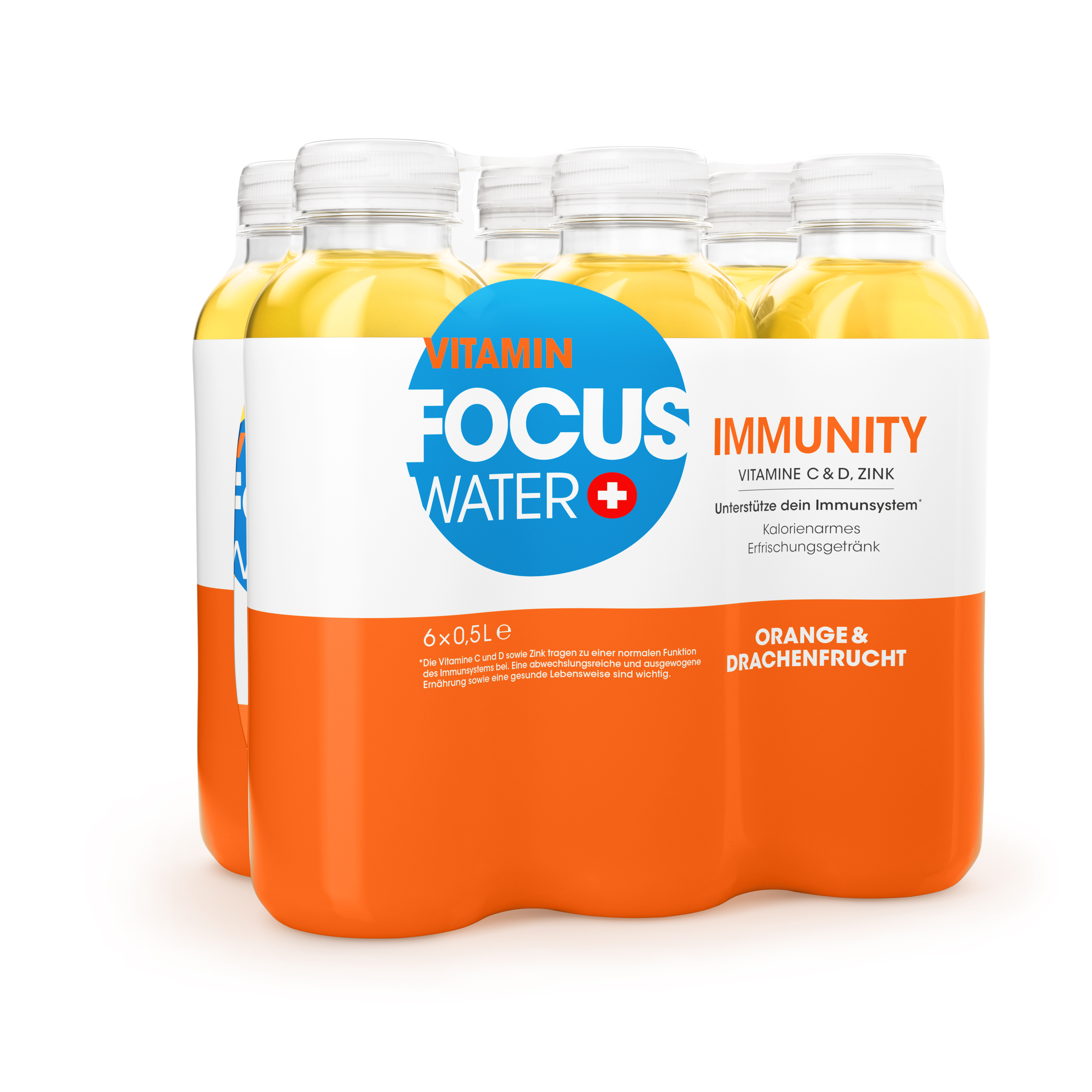 FOCUS WATER IMMUNITY (6 x 500ml)