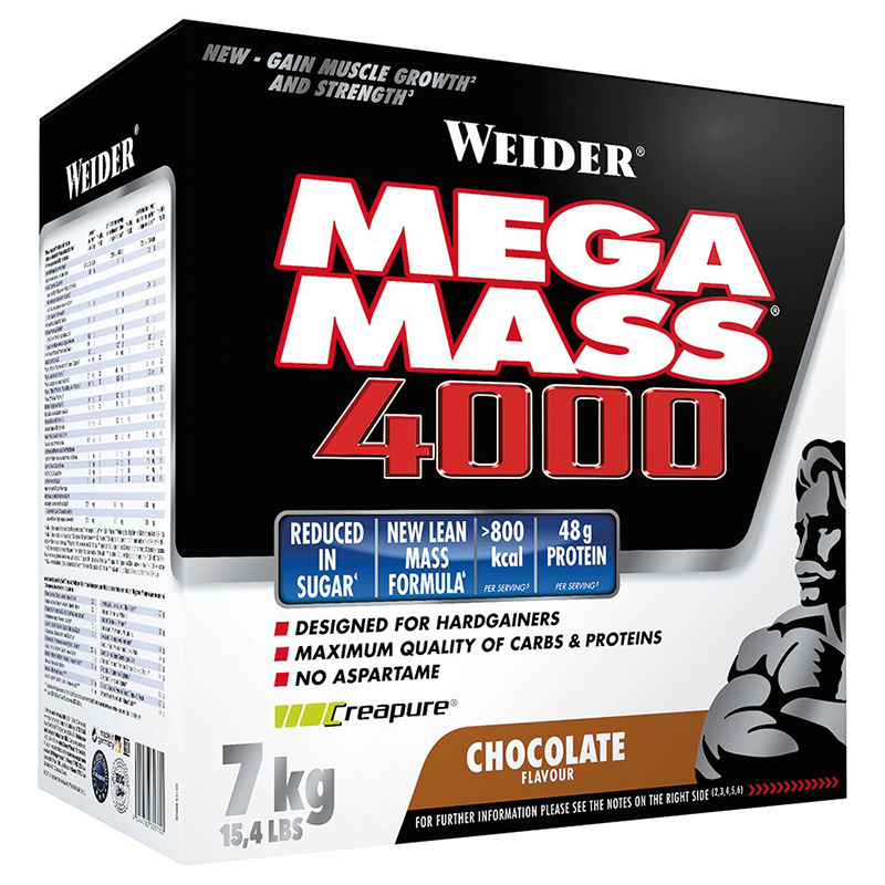 Weider Mega Mass 4000 (7000g Beutel)