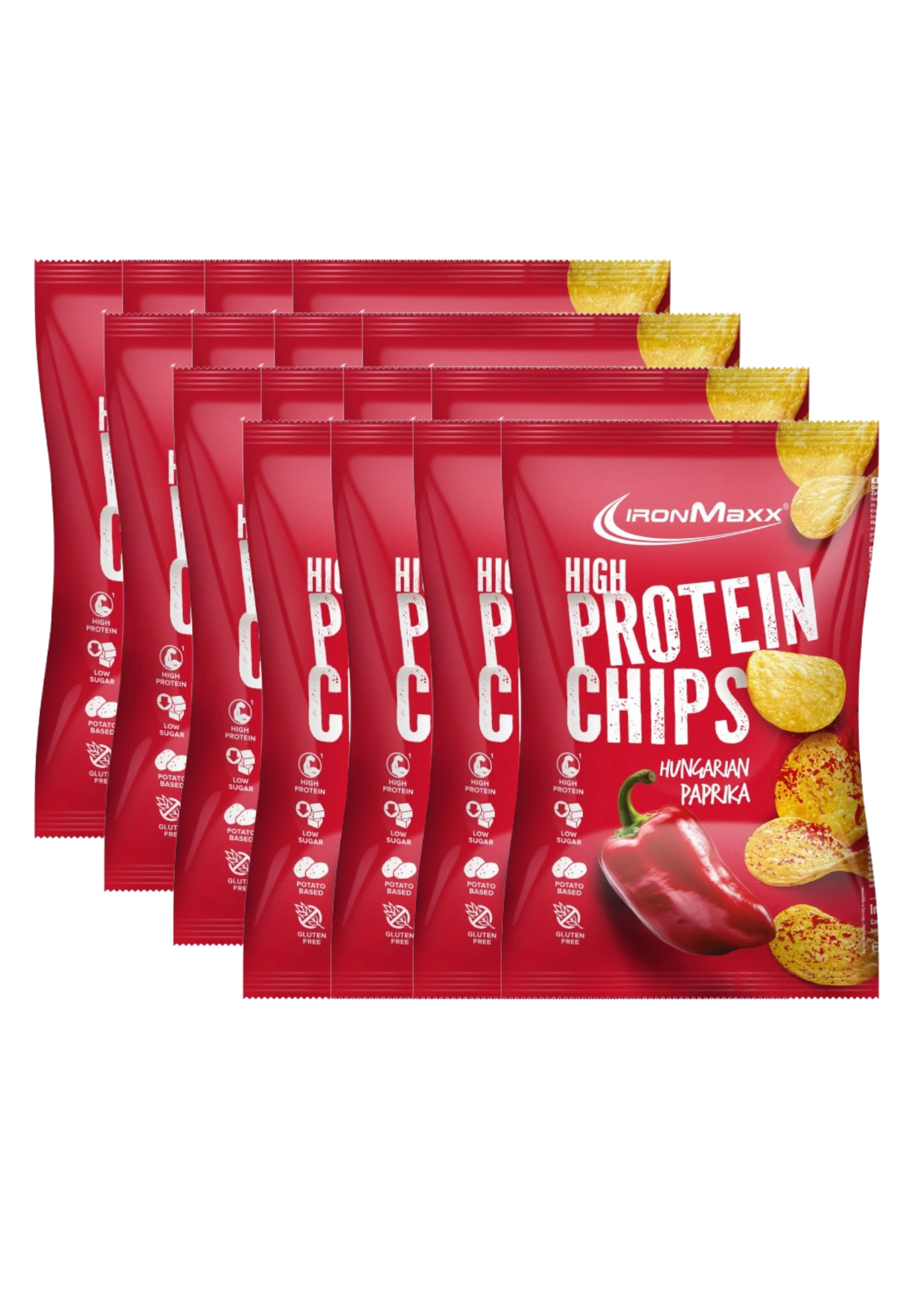 IronMaxx High Protein Chips (16 x 50g)