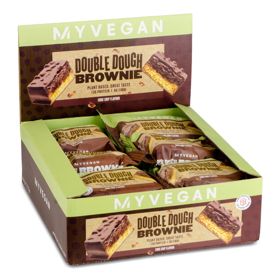 Myprotein vegan Double Dough Brownie (12 x 60G)