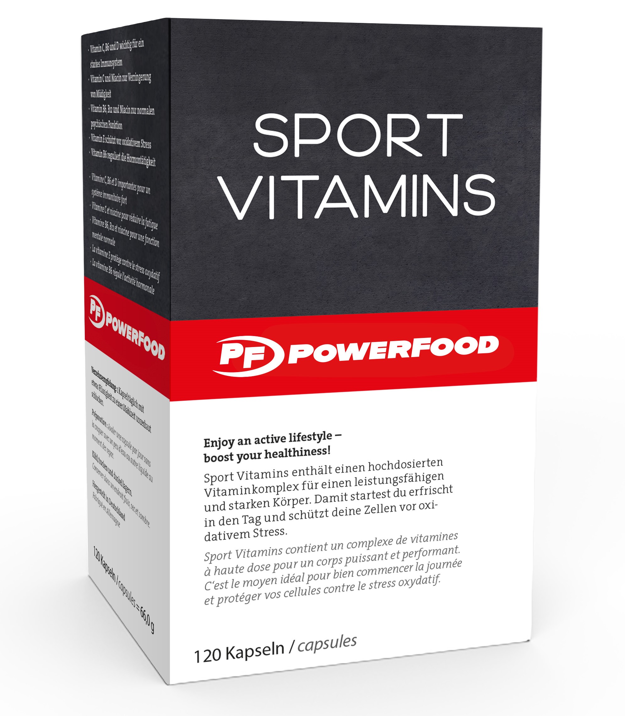 PowerFood Sport Vitamins (120 Caps)