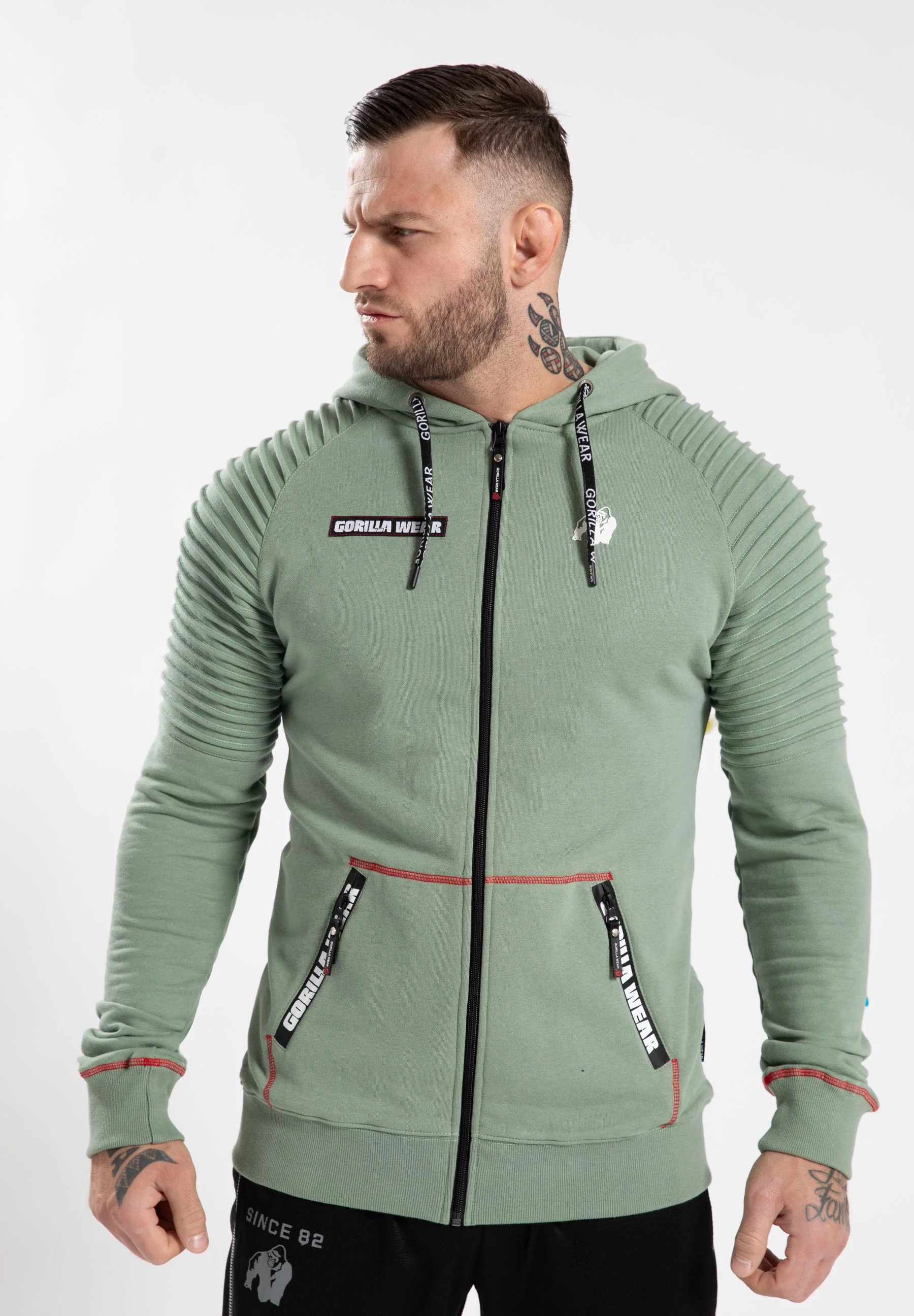 Gorilla Wear Georgia Zip Hoody - Grün