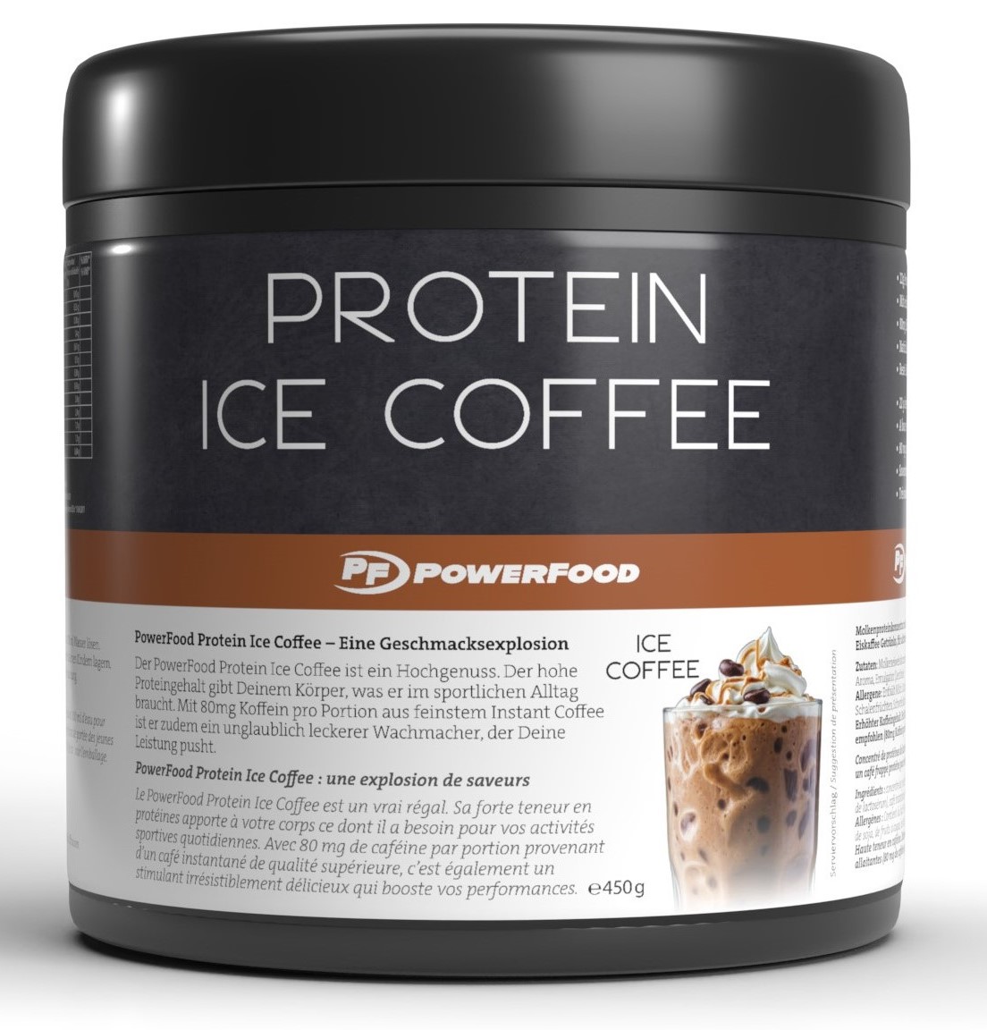 PowerFood Protein Ice Coffee (450g Dose)