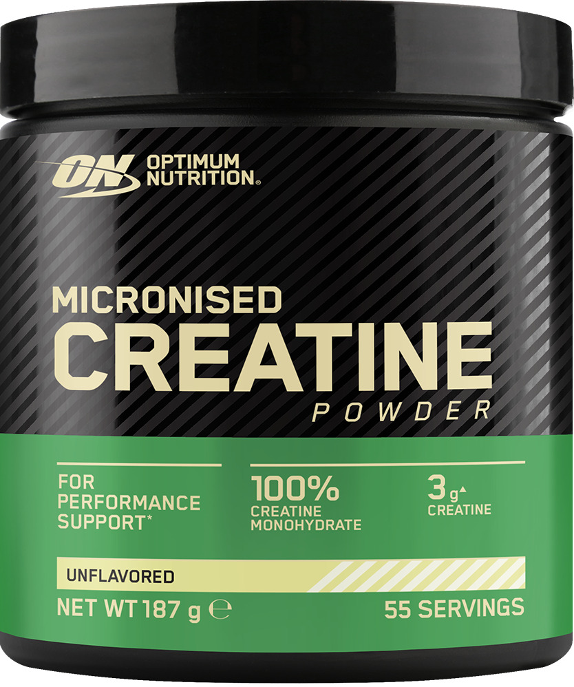 Optimum Nutrition Micronised Creatine Powder (187g Dose)