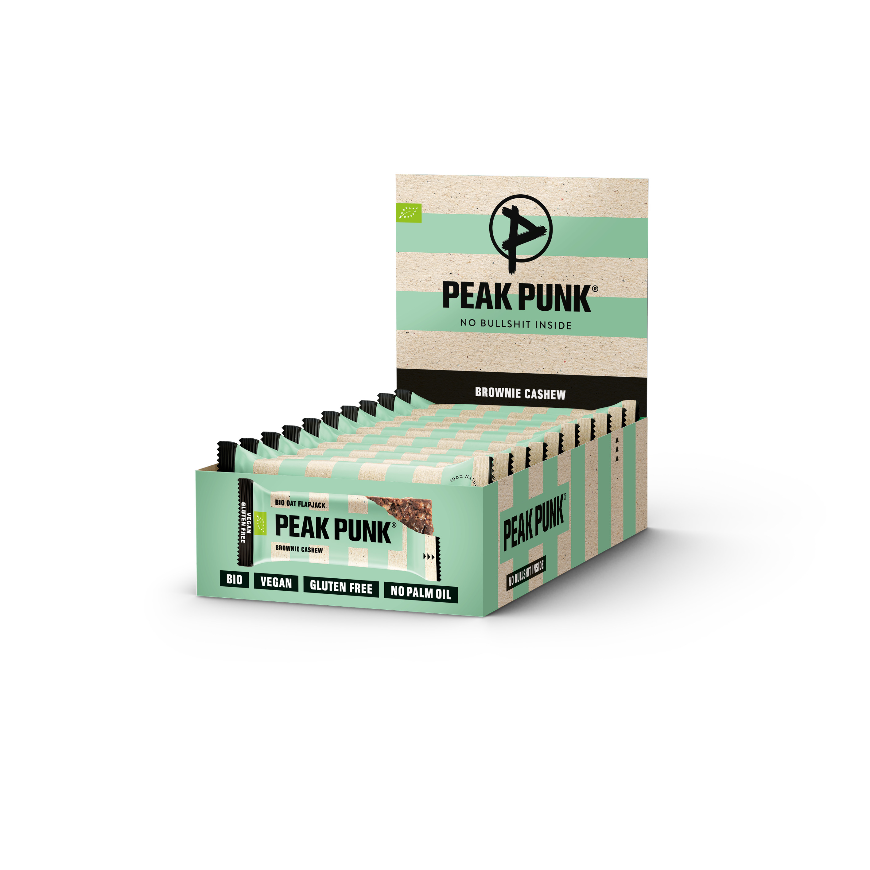 Peak Punk Organic Oat Flapjack (12 x 60g)