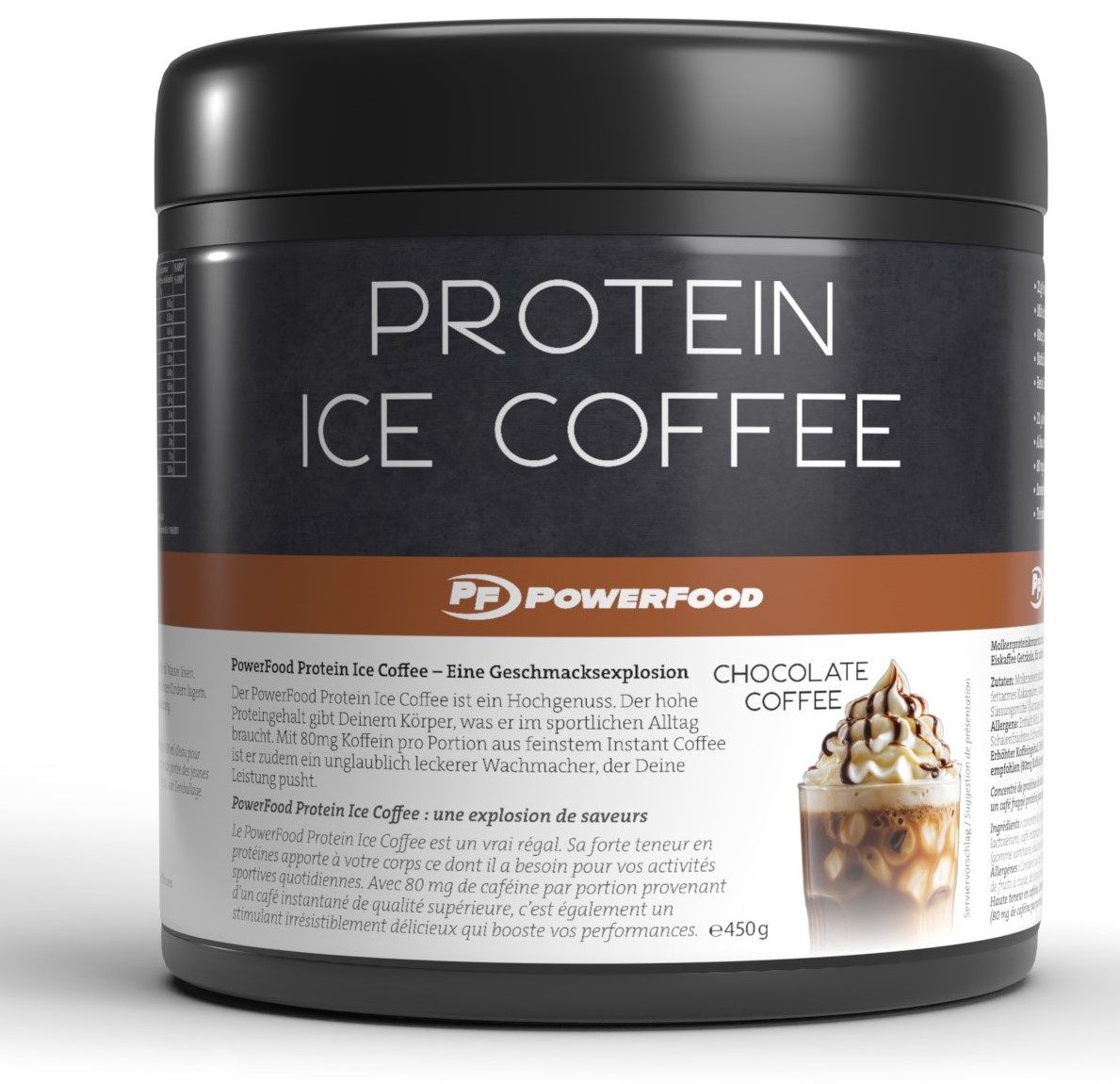 PowerFood Protein Ice Coffee (450g Dose)