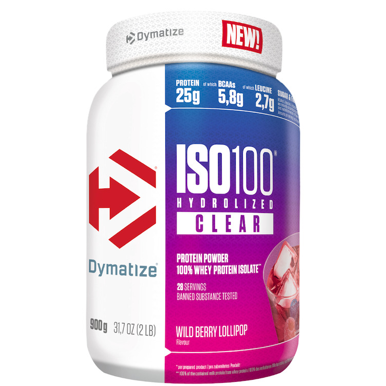 Dymatize Iso100 Hydrolized Clear (900g Dose)