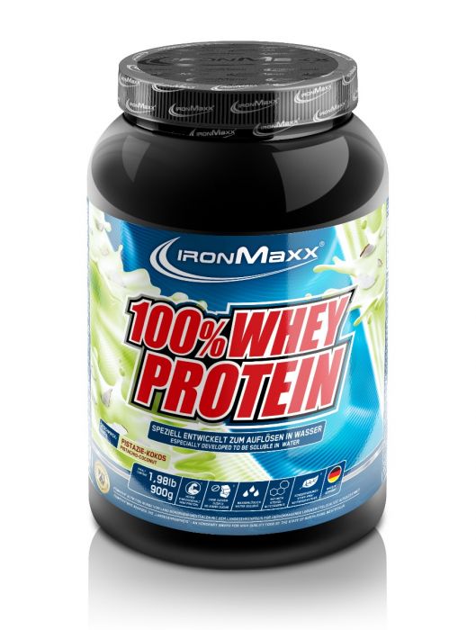 Ironmaxx 100% Whey Protein (900g Dose)