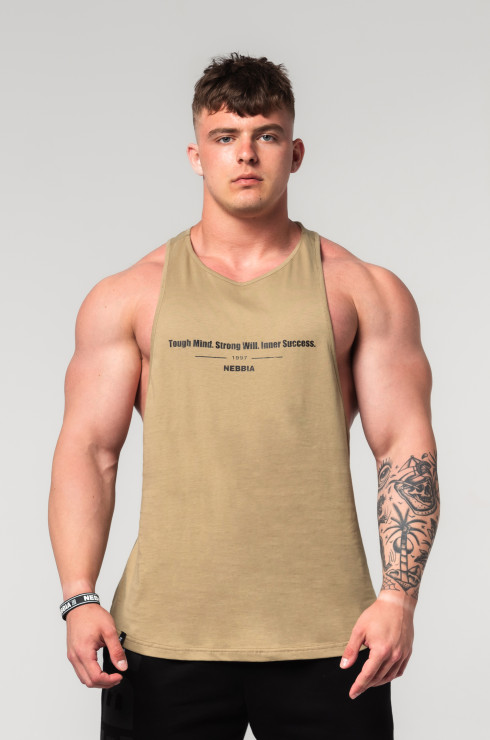 Nebbia Fitness-Tanktop Flexin 360 - green