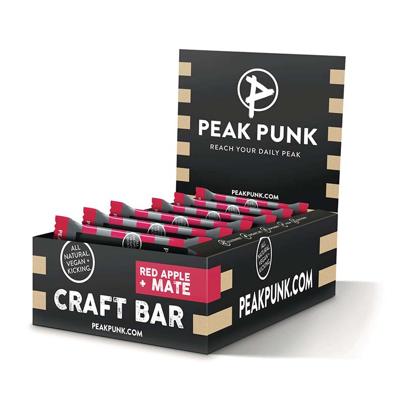 Peak Punk Organic Energy Bar (15 x 38g)