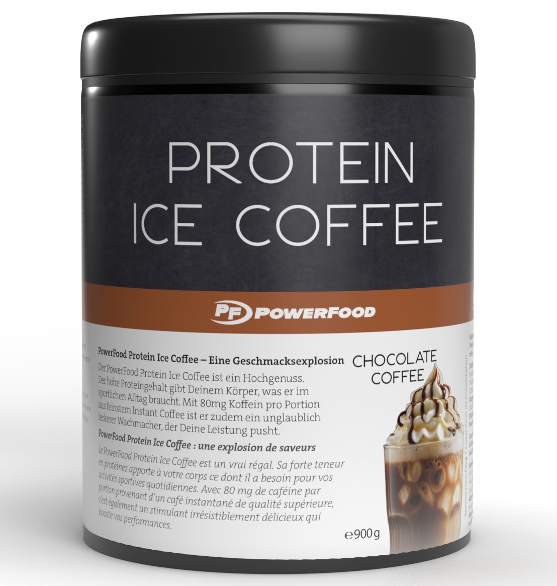 PowerFood Protein Ice Coffee (900g Dose)