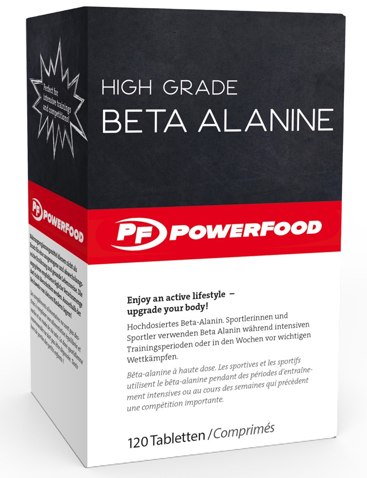 PowerFood One High Grade Beta Alanine (120 Tabs)