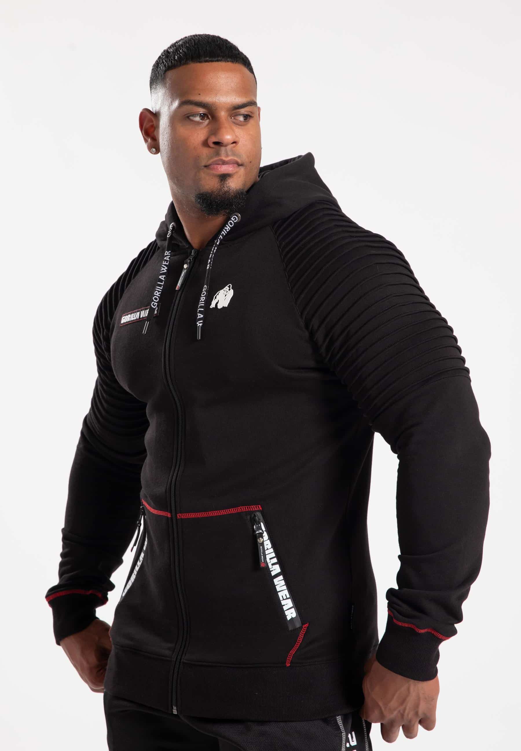 Gorilla Wear Georgia Zip Hoody Schwarz