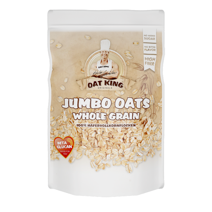 Oat King Jumbo Oats Whole Grain (1000g Beutel)