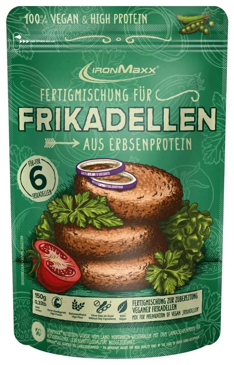 IronMaxx Vegan Frikadelle (150G Beutel)