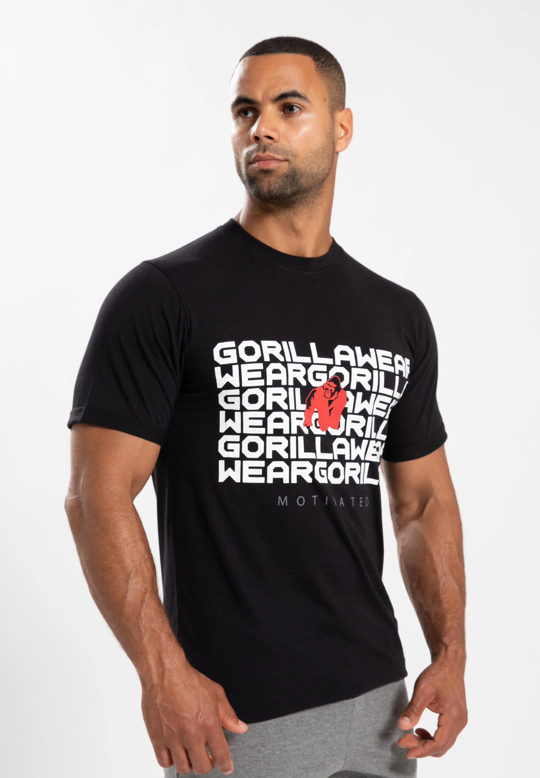 Gorilla Wear Bradley T-Shirt  - Schwarz