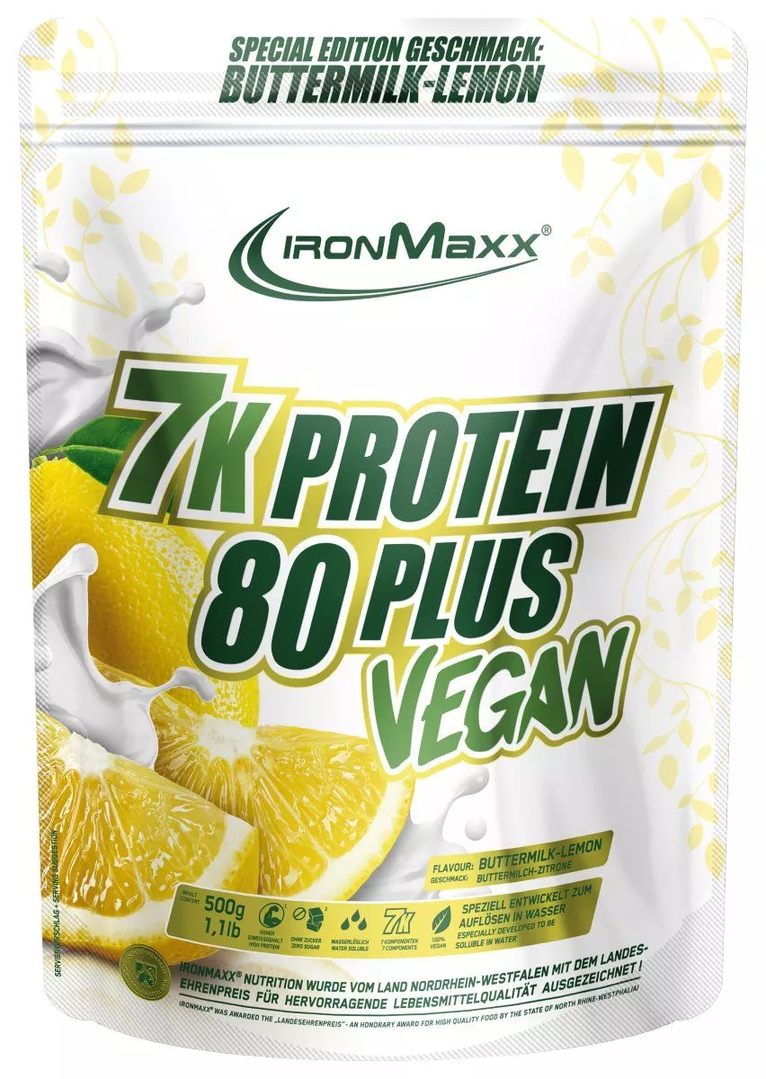 Ironmaxx Vegan Protein 7K - 80 Plus (500G Beutel)