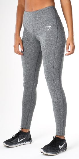 GymShark Dry Sculpture Leggings CHARCOAL MARL