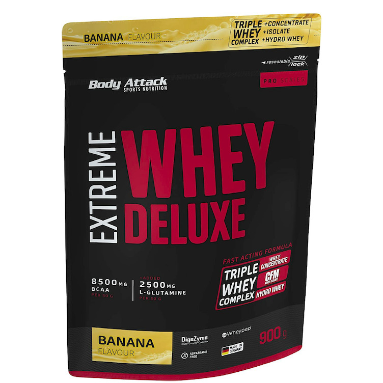 Body Attack Extreme Whey Deluxe (900g Beutel)