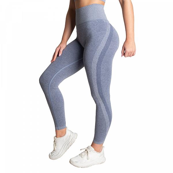 Better Bodies Rockaway Leggings V2 - LIght Blue Melange