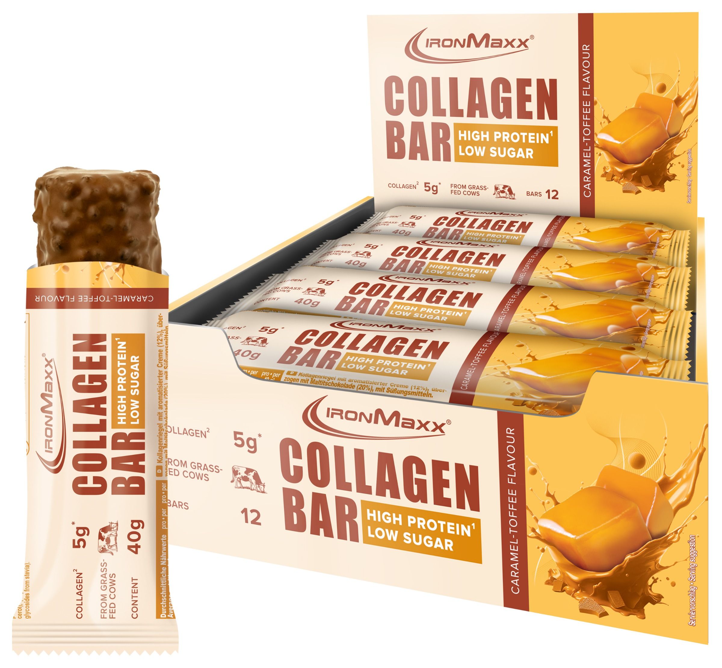 IronMaxx Collagen Bar (12 x 40g)