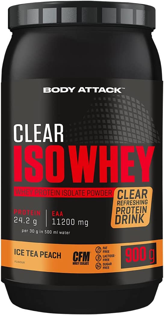 Body Attack Clear Iso Whey (900G Dose)