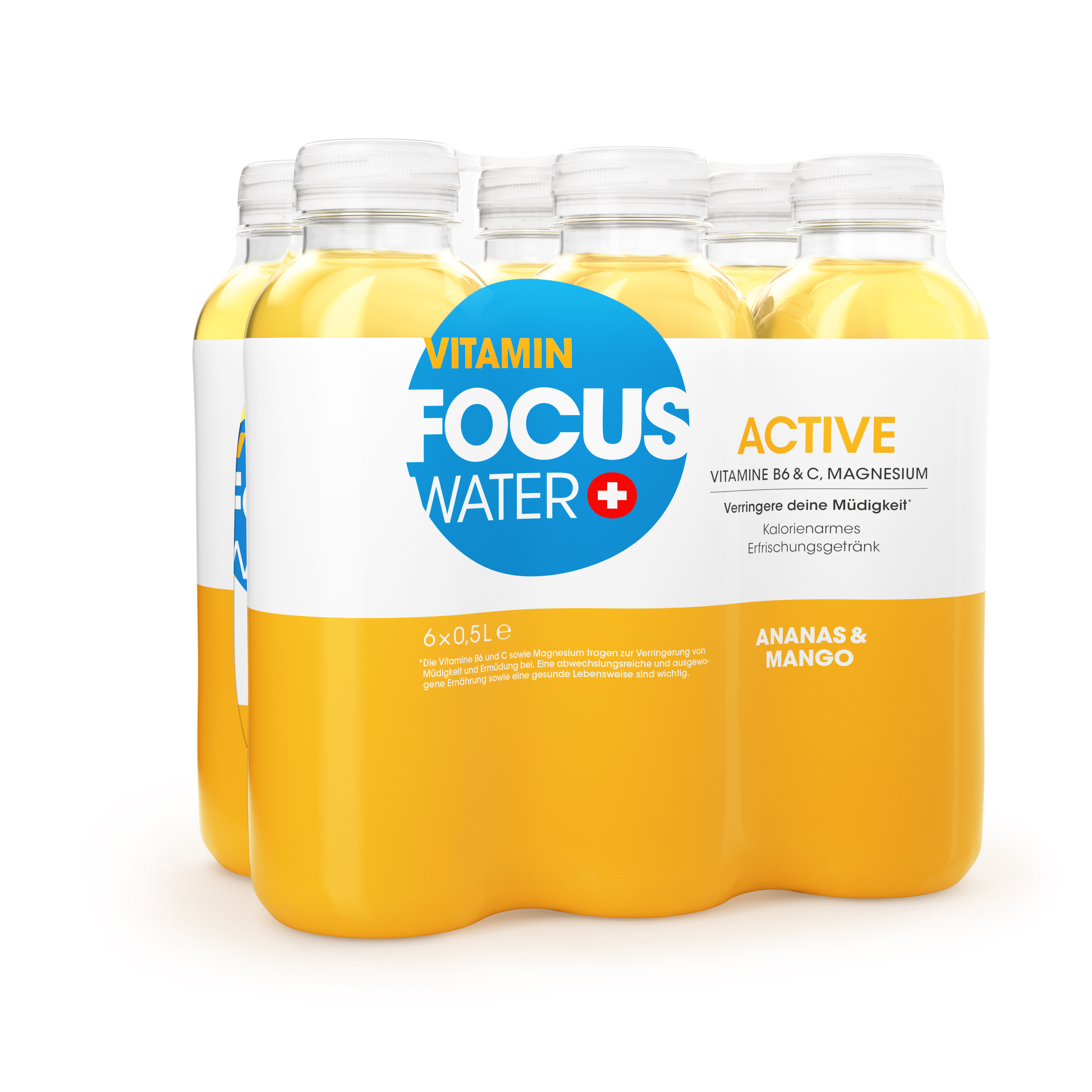 FOCUS WATER ACTIVE (6 x 500ml)