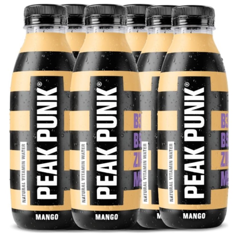 Peak Punk Natural Vitamin Water (6 x 500ml)