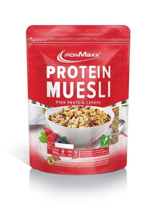 IronMaxx Protein Müsli (550g Beutel)