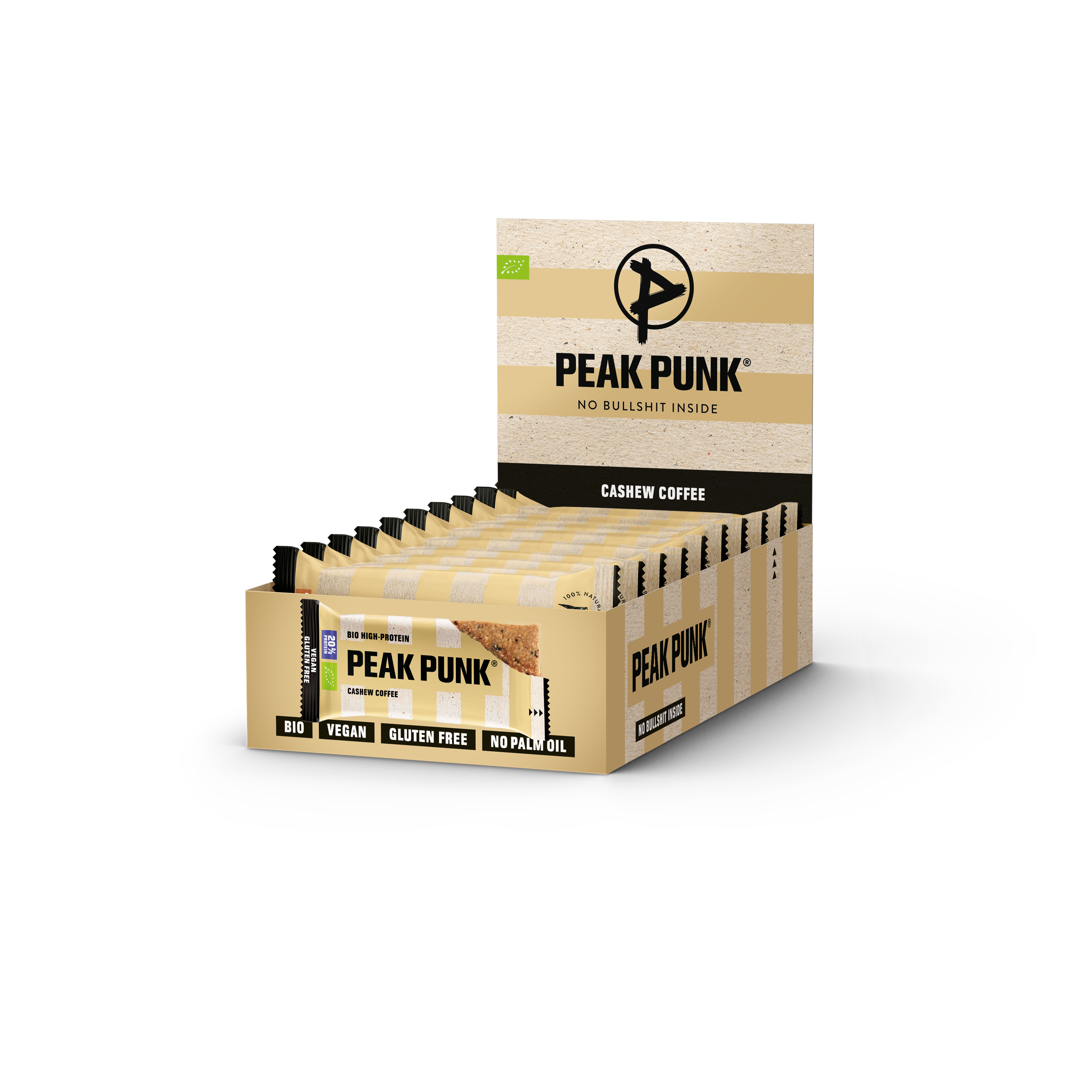 Peak Punk Bio High Protein Bar (12 x 55G)