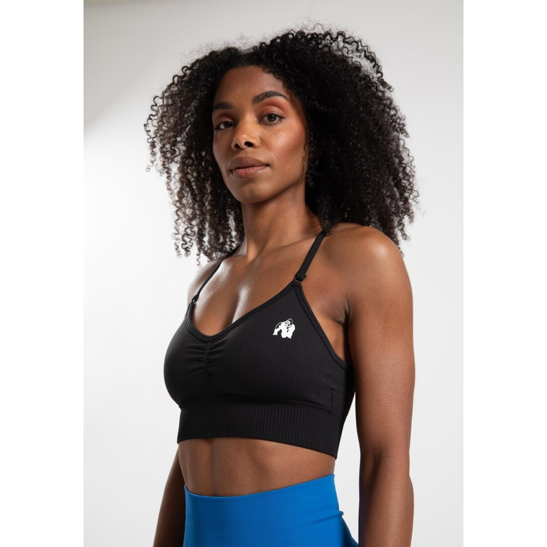 Gorilla Wear Olivia Seamless Sports Bra - schwarz