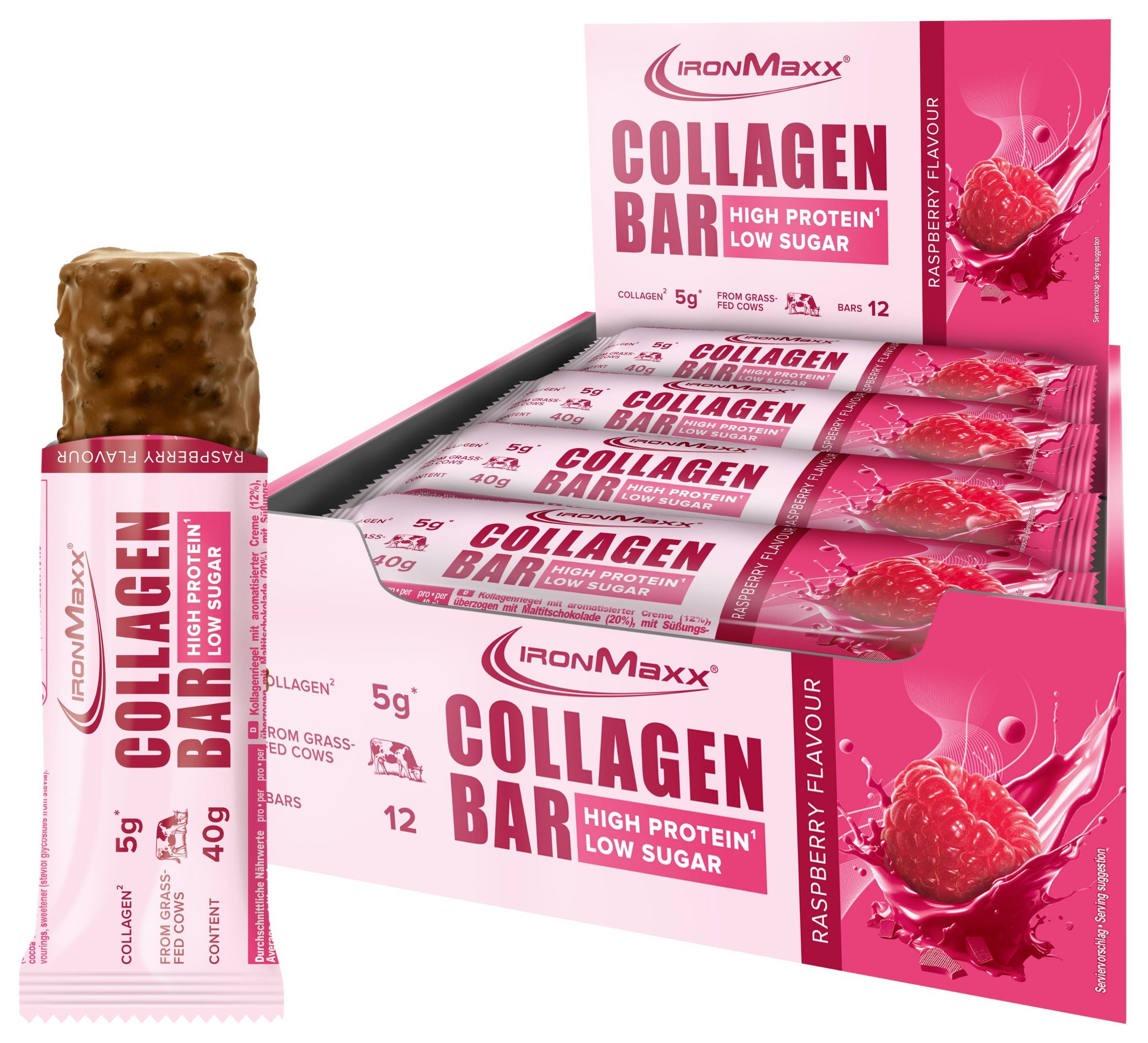 IronMaxx Collagen Bar (12 x 40g)