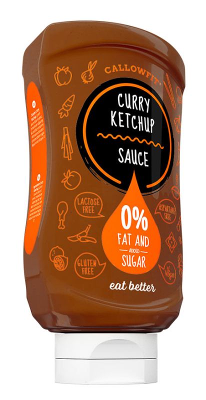 Callowfit Curry Ketchup Sauce (300ml) | Curry Ketchup | 5309-22